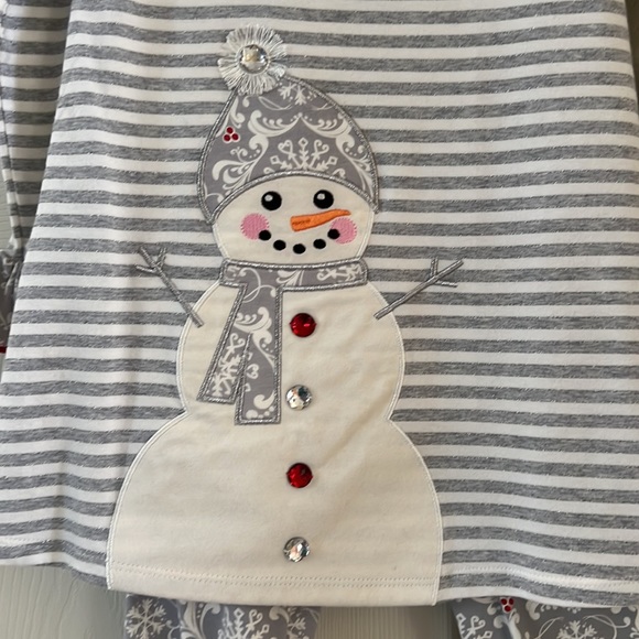 Bonnie Jean Snowman Holiday Set - Picture 2 of 3